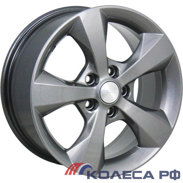 Литые диски Скад Кельн 7/16 5x114.3 ET40 d67.1 ГРАФИТ
