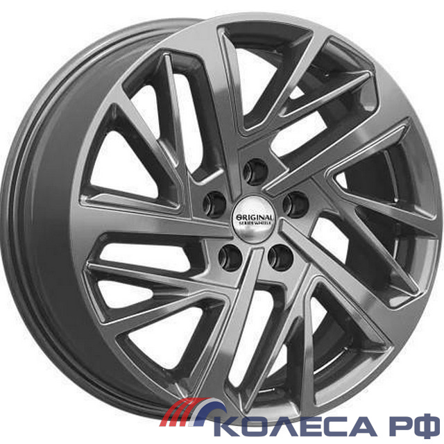 Литые диски Скад KL-372 (Changan CS35 Plus) 7/17 5x110 ET46 d63.35 ГРАФИТ
