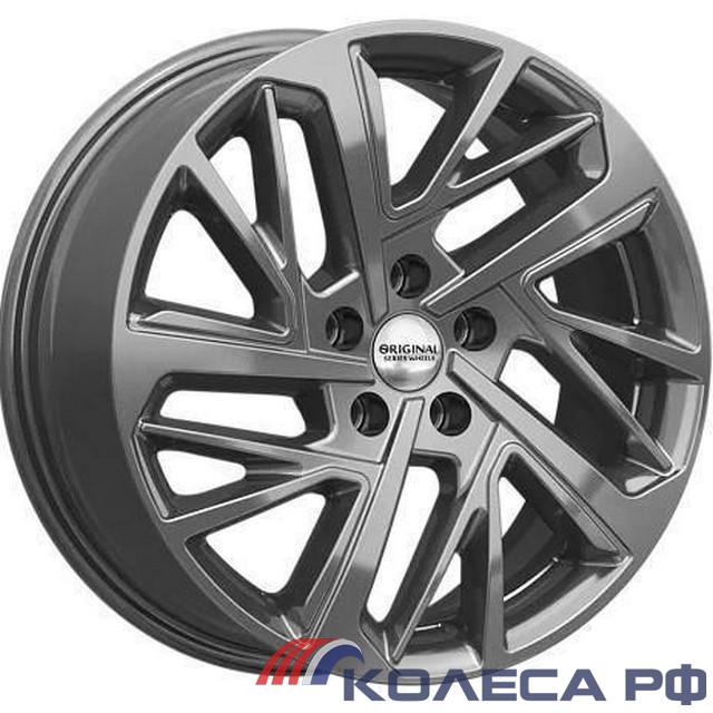 Литые диски Скад KL-372 (DFM AX7) 7/17 5x108 ET43 d65.1 ГРАФИТ