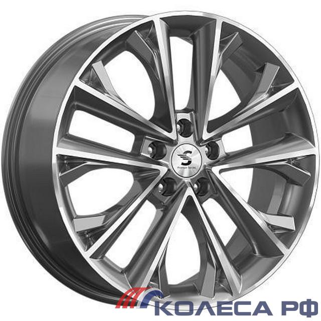 Литые диски Скад КР012 (Jetour X70 Plus/X90 Plus) 7/18 5x108 ET38 d60.1 DIAMOND GLOSS GRAPHITE
