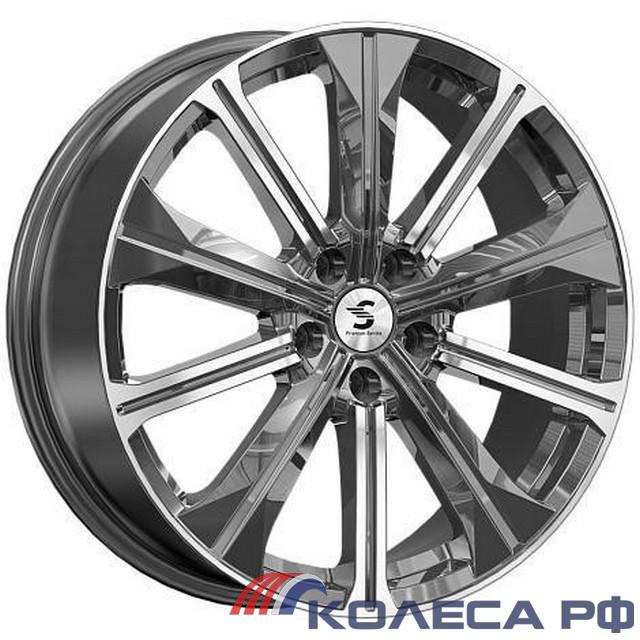 Литые диски Скад КР013 (Tiggo 8 Pro) 7/19 5x108 ET45 d60.1 DIAMOND GLOSS GRAPHITE