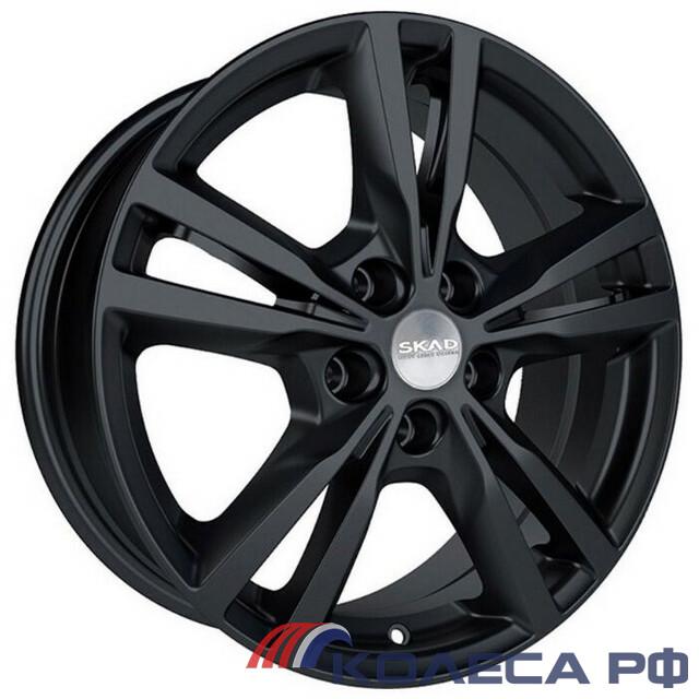 Литые диски Скад Мельбурн 7/17 5x108 ET50 d63.35 ЧЁРНЫЙ БАРХАТ