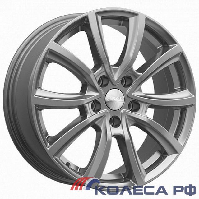 Литые диски Скад Онтарио 7/17 5x114.3 ET37 d66.6 ГРАФИТ