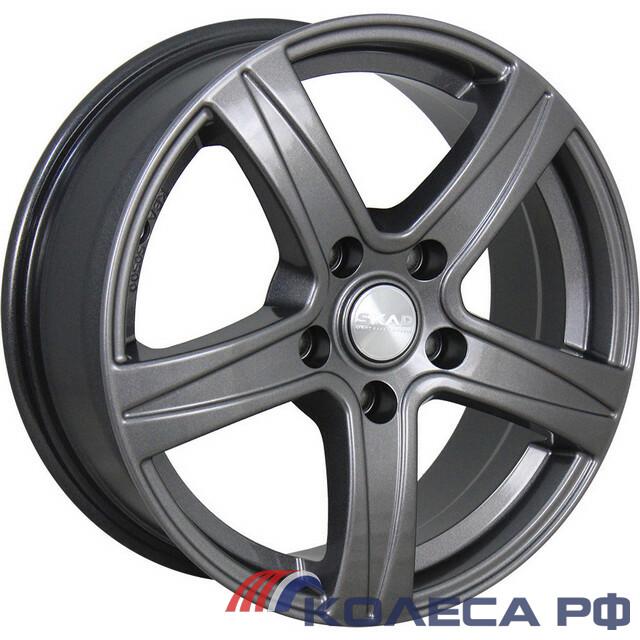 Литые диски Скад SAKURA 6.5/15 5x100 ET35 d57.1 ГРАФИТ