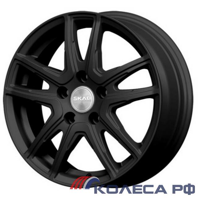 Литые диски Скад Сидней 6/16 4x100 ET50 d60.1 ЧЁРНЫЙ БАРХАТ