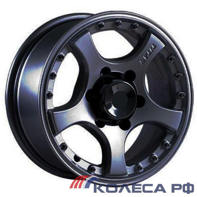 Литые диски Скад ТИТАН 7/16 5x139.7 ET20 d109.7 ГРАФИТ