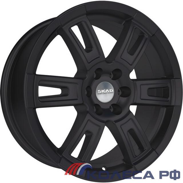 Литые диски Скад Тор 8/18 6x139.7 ET30 d67.1 ЧЁРНЫЙ БАРХАТ