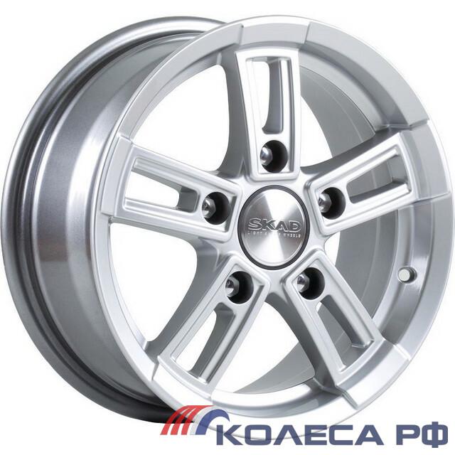 Литые диски Скад Тор 8/18 6x139.7 ET25 d106.2 СИЛЬВЕР