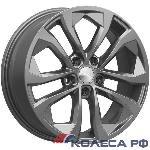 Литые диски Скад Тукан 7/17 5x114.3 ET45 d60.1 ГРАФИТ