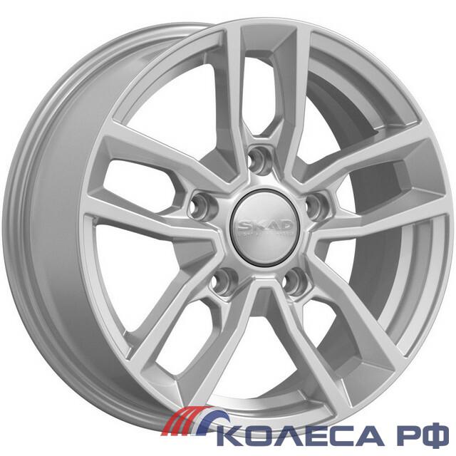 Литые диски Скад ВАЙСХОРН 6.5/16 5x139.7 ET40 d98 TOYOTASILVER