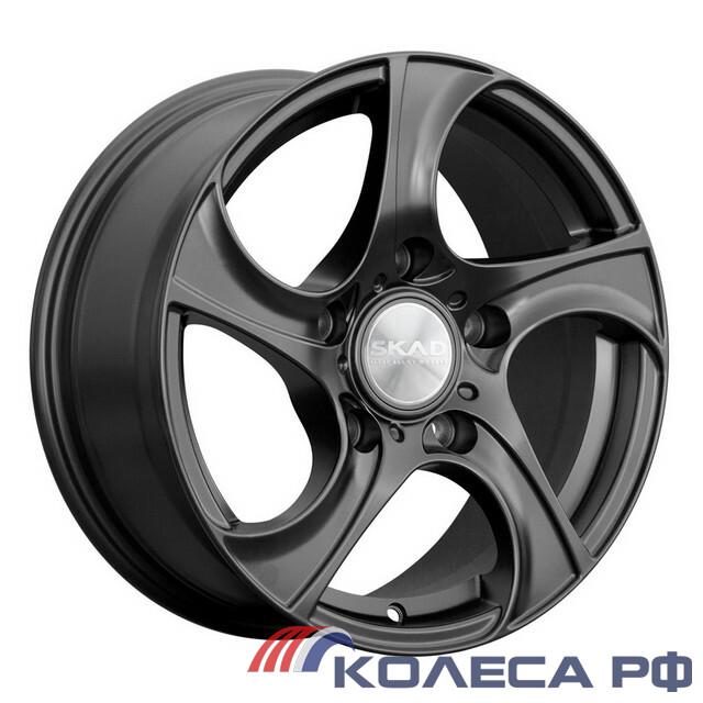 Литые диски Скад Вихрь 7/16 5x139.7 ET40 d98.5 ЧЁРНЫЙ БАРХАТ