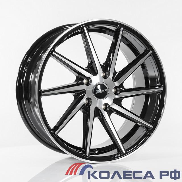 Литые диски X-Race H-03(L) 7/15 4x100 ET30 d54.1 BKF