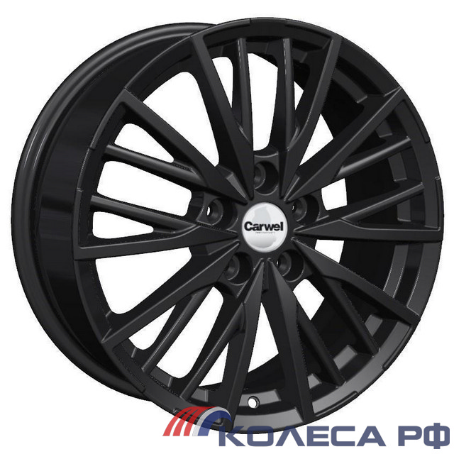 Литые диски Carwel Агма 1719 (Chery Tiggo 4/7 Pro/ Exeed LX/ OmodaC5) 7/17 5x108 ET33 d60.1 BL