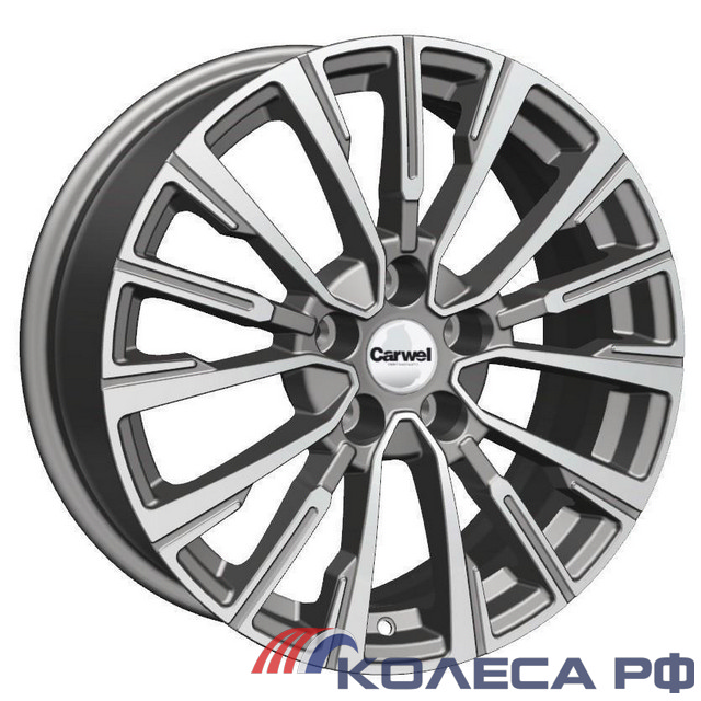 Литые диски Carwel Базан 1720 (Chery Tiggo 4/4 Pro/Exeed LX/Omoda C5) 7/17 5x108 ET33 d60.1 AGR