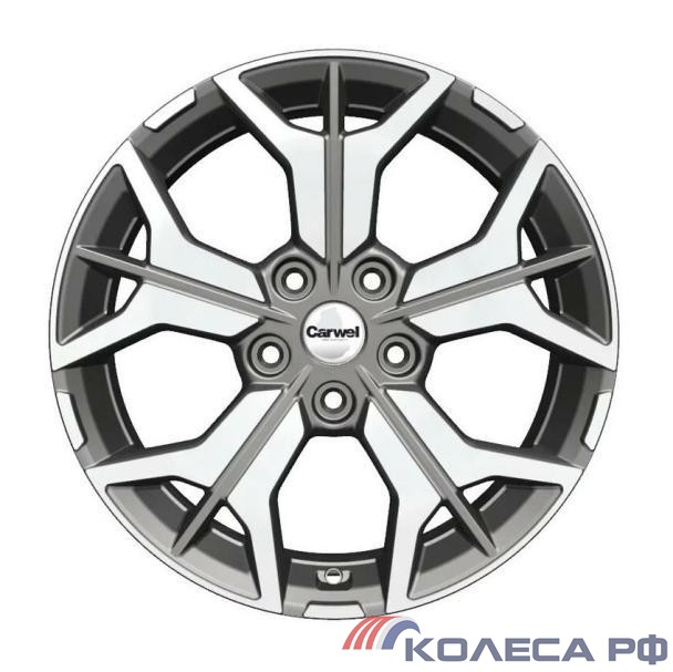 Литые диски Carwel Бусани 1715 (Hyundai Tucson IV/ Sportage V) 7/17 5x114.3 ET43.5 d67.1 AGR