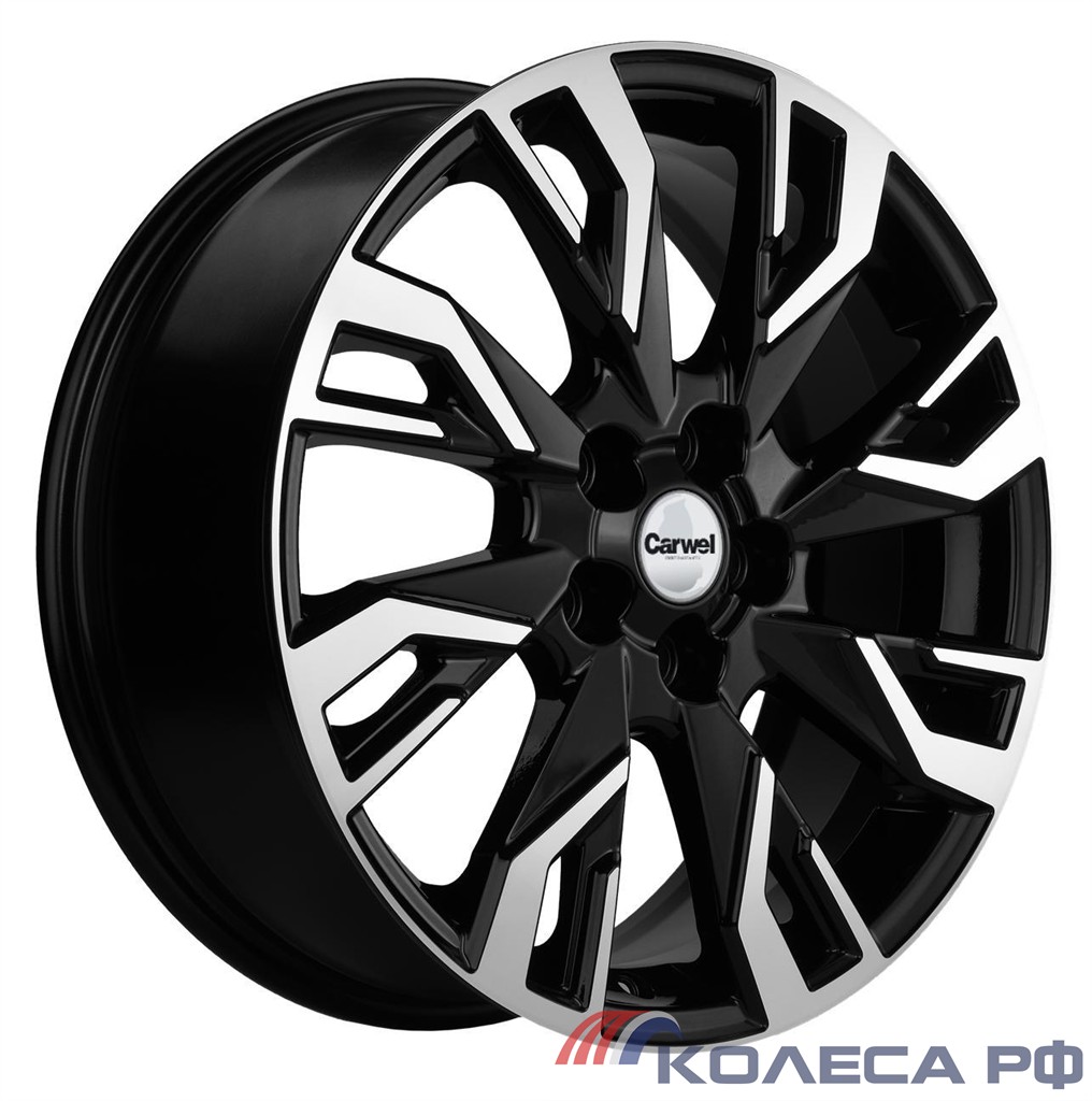 Литые диски Carwel Чеко 1809 (Chery Tiggo 7/8) 7/18 5x108 ET40 d60.1 ABT