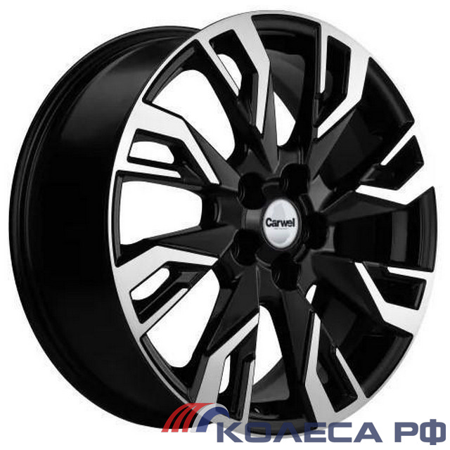 Литые диски Carwel Чеко 1809 (Haval Jolion) 7/18 5x114.3 ET37 d66.5 BL