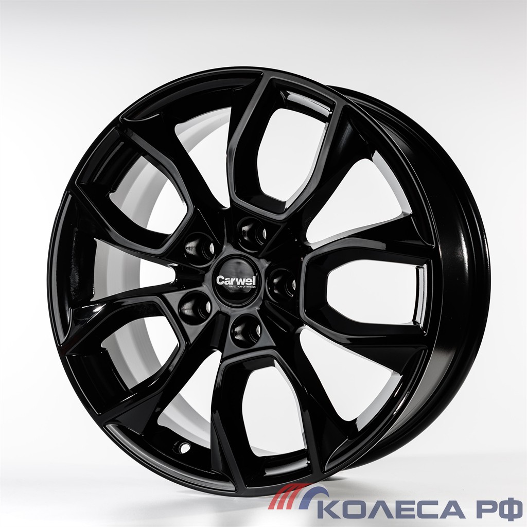 Литые диски Carwel Ханга 1713 (Changan CS35/CS35 plus) 7/17 5x110 ET46 d63.3 BL