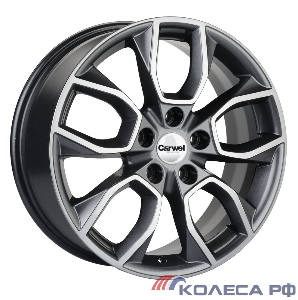Литые диски Carwel Ханга 1713 (Karoq/Tiguan) 7/17 5x112 ET45 d57.1 AGR