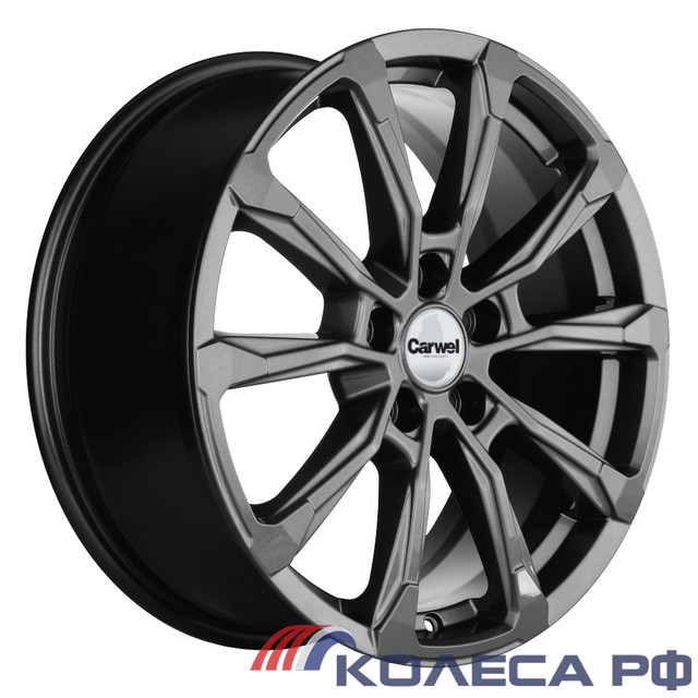 Литые диски Carwel Ишим 1808 (Geely Tugella/ Jaguar F-Pace) 7.5/18 5x108 ET46 d63.4 GRT
