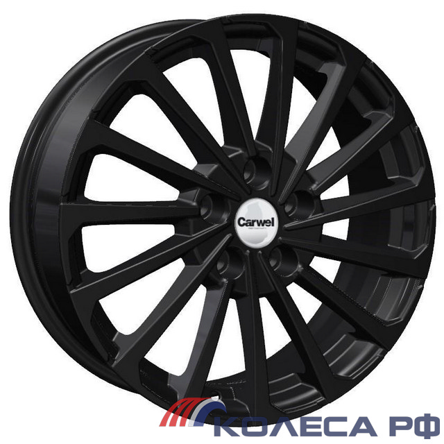 Литые диски Carwel Кагра 1721 (Geely Coolray) 6.5/17 5x114.3 ET45 d54.1 BL