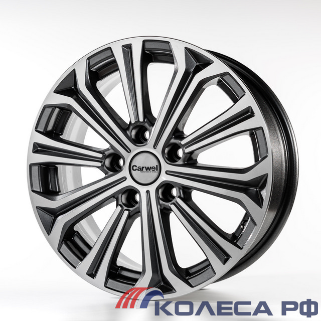 Литые диски Carwel Кудро 1610 (Octavia) 6.5/16 5x112 ET50 d57.1 AGR