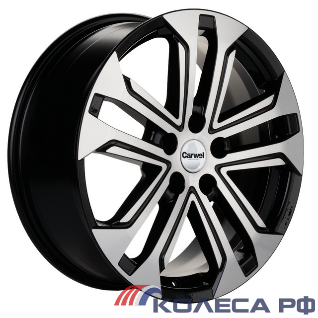 Литые диски Carwel Куж 1803 (Chery Tiggo 4/ 7 Pro) 7/18 5x108 ET33 d60.1 ABT