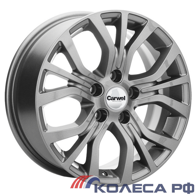 Литые диски Carwel Лум 1608 (Multivan) 6.5/16 5x120 ET51 d65.1 GRT