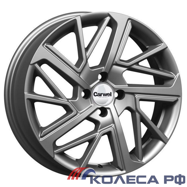 Литые диски Carwel Мадон 267 (Vesta Cross/ SW Cross) 6.5/17 4x100 ET43 d60.1 SB