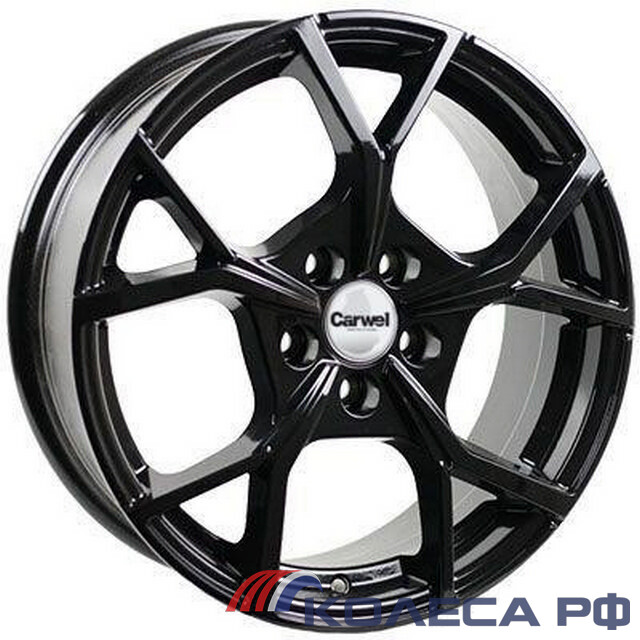 Литые диски Carwel Обша R086 6.5/16 5x112 ET46 d57.1 BL