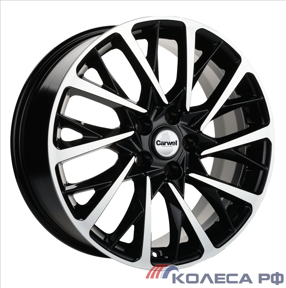 Литые диски Carwel Оланга 1804 (Kodiaq/Tiguan) 7.5/18 5x112 ET43 d57.1 ABT