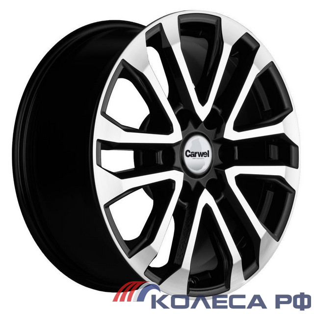 Литые диски Carwel Пур 1805 (Mitsubishi L200) 7.5/18 6x139.7 ET38 d67.1 ABT