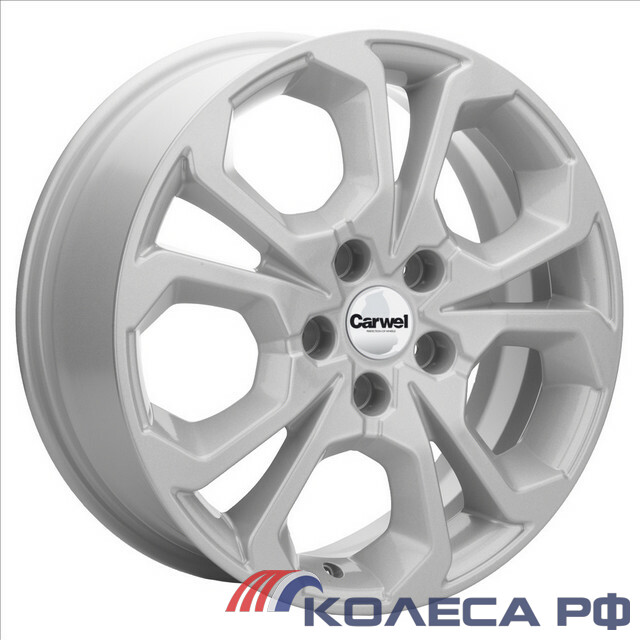Литые диски Carwel Шира 1711 6.5/17 5x114.3 ET40 d64.1 SLT