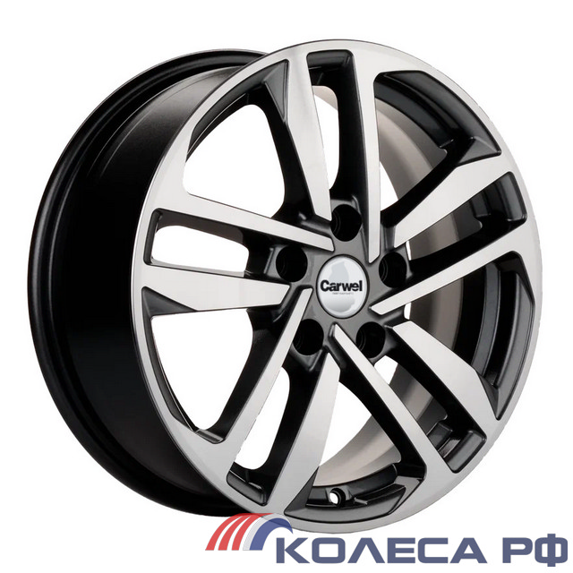 Литые диски Carwel Шунет 1612 (Polo) 6.5/16 5x100 ET39 d57.1 AGR