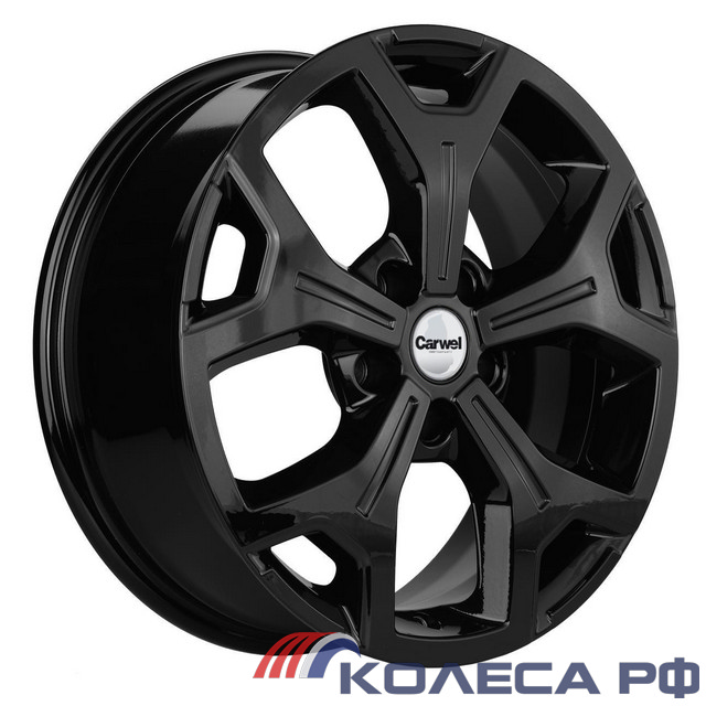 Литые диски Carwel Талкас 1710 (VW Multivan) 6.5/17 5x120 ET60 d65.1 BL