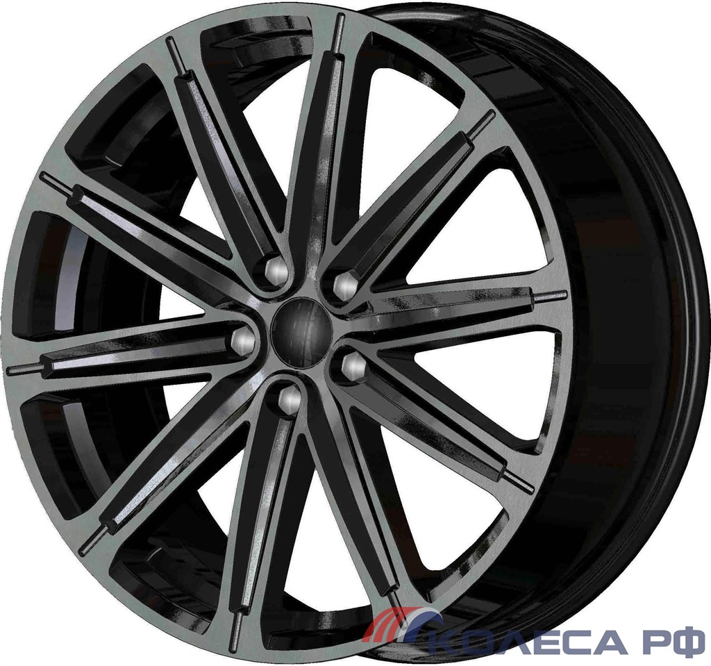 Литые диски Carwel Тара 7.5/19 5x115 ET45 d70.2 BK