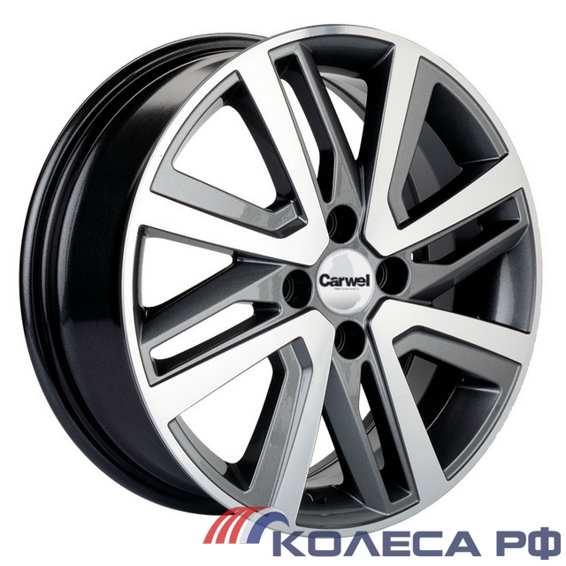 Литые диски Carwel Таймыр 1609 (Xray) 6/16 4x100 ET41 d60.1 AGR
