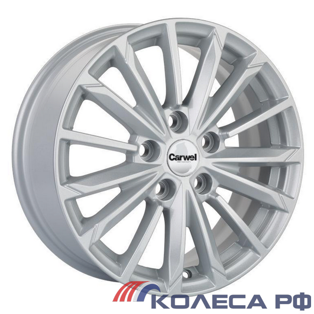 Литые диски Carwel Тевриз 1611 (Corolla) 6.5/16 5x114.3 ET45 d60.1 SLT
