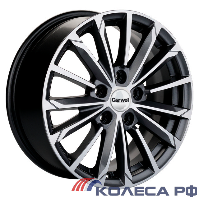 Литые диски Carwel Тевриз 1611 (Seltos/Soul) 6.5/16 5x114.3 ET44 d67.1 AGR