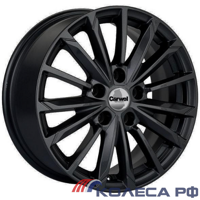 Литые диски Carwel Тевриз 1611 (Seltos/Soul) 6.5/16 5x114.3 ET44 d67.1 BL