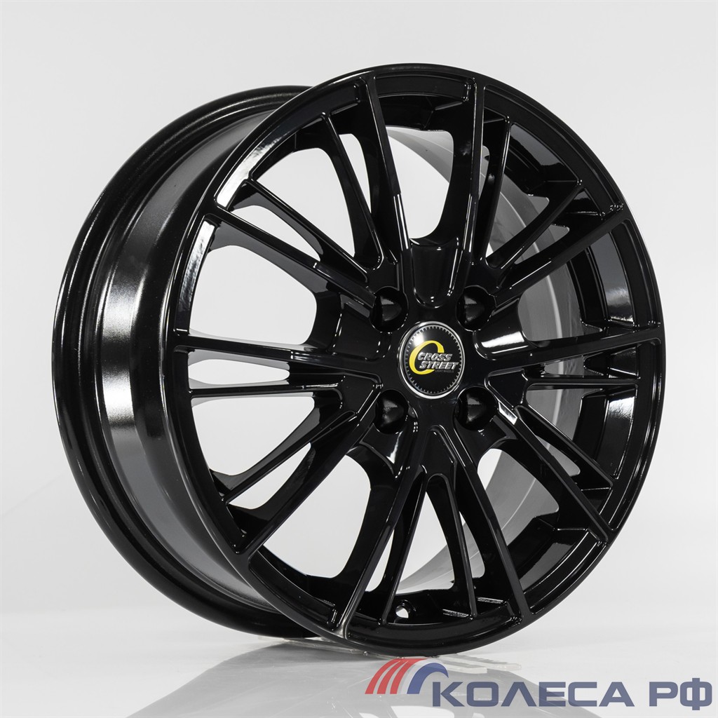 Литые диски Cross_Street_Россия CR-26 6/15 4x100 ET40 d60.1 BLACK