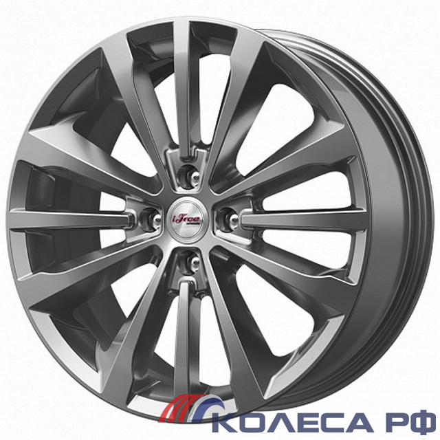 Литые диски Ifree Андерсен (КС912) 7/17 4x100 ET37 d67.1 ХАЙ ВЭЙ
