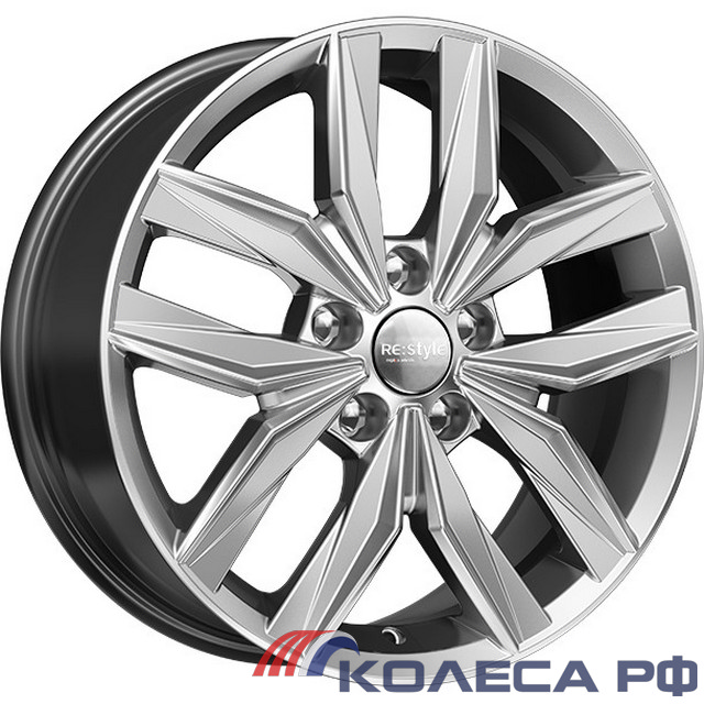 Литые диски Ifree КС774 (ZV Qashqai J11) 7/17 5x114.3 ET40 d66.1 ДАРК ПЛАТИНУМ