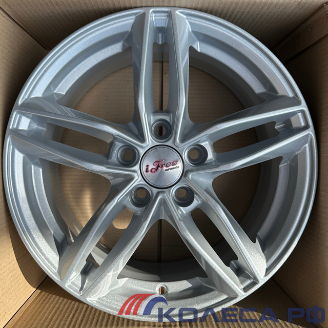 Литые диски Ifree Moskva (КС689) 6.5/16 5x100 ET48 d56.1 НЕОКЛАССИК
