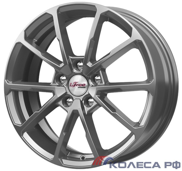 Литые диски Ifree Skibidi (КС909) 6.5/17 5x114.3 ET45 d67.1 ХАЙ ВЭЙ