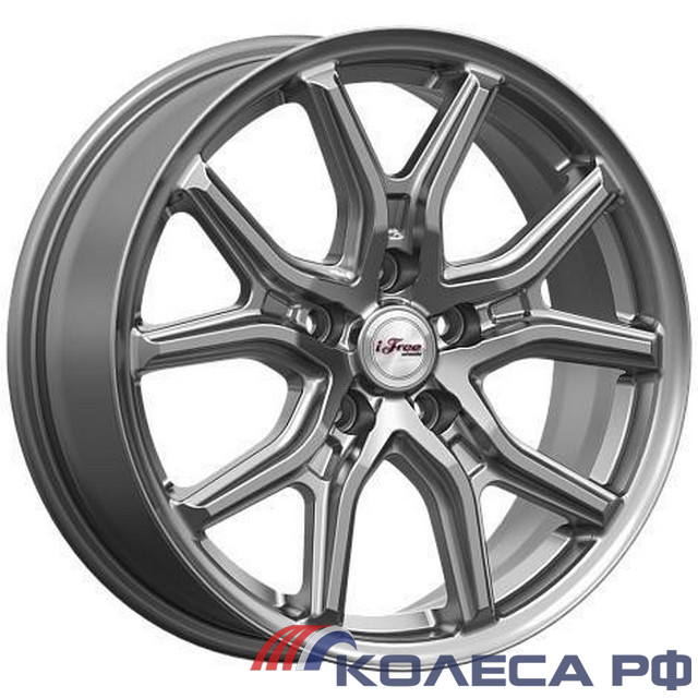 Литые диски Ifree Страйк (КС1080) 6.5/17 5x114.3 ET35 d67.1 ХАЙ ВЭЙ