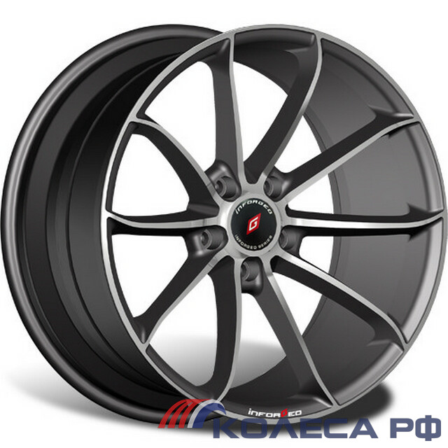 Литые диски INFORGED IFG18 8.5/19 5x112 ET30 d66.6 BLACK MACHINED