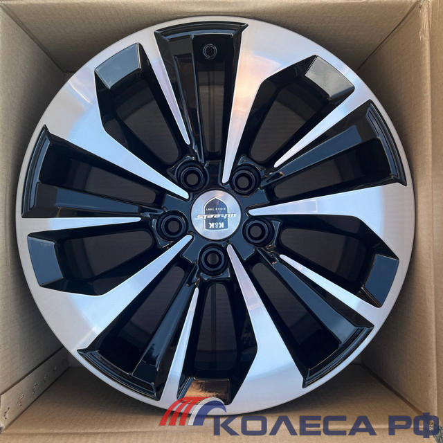 Литые диски Кик Авиор (КС936) 7/17 5x110 ET35 d67.1 АЛМАЗ ЧЁРНЫЙ