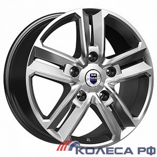 Литые диски Кик Backfire (КС763) 8/18 5x114.3 ET50 d67.1 ДАРК ПЛАТИНУМ
