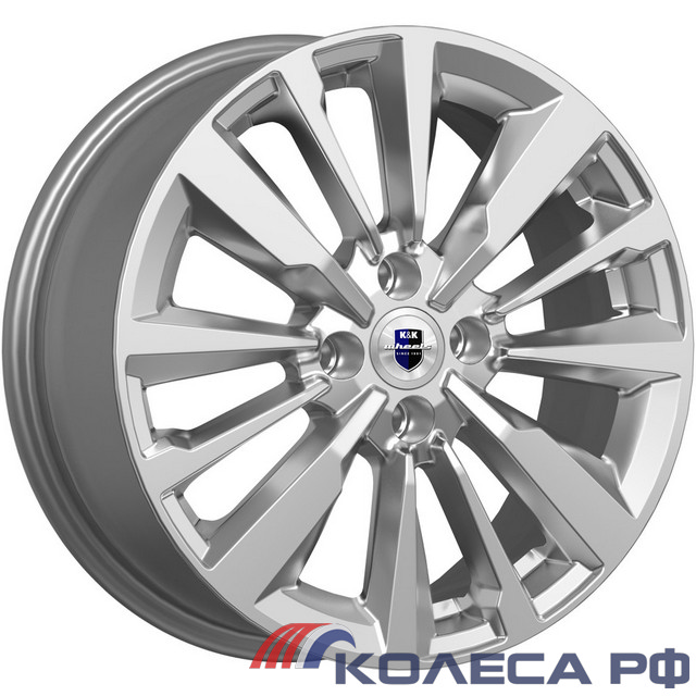 Литые диски Кик Эрман (КС997) 6.5/16 4x100 ET45 d67.1 ДАРК ПЛАТИНУМ